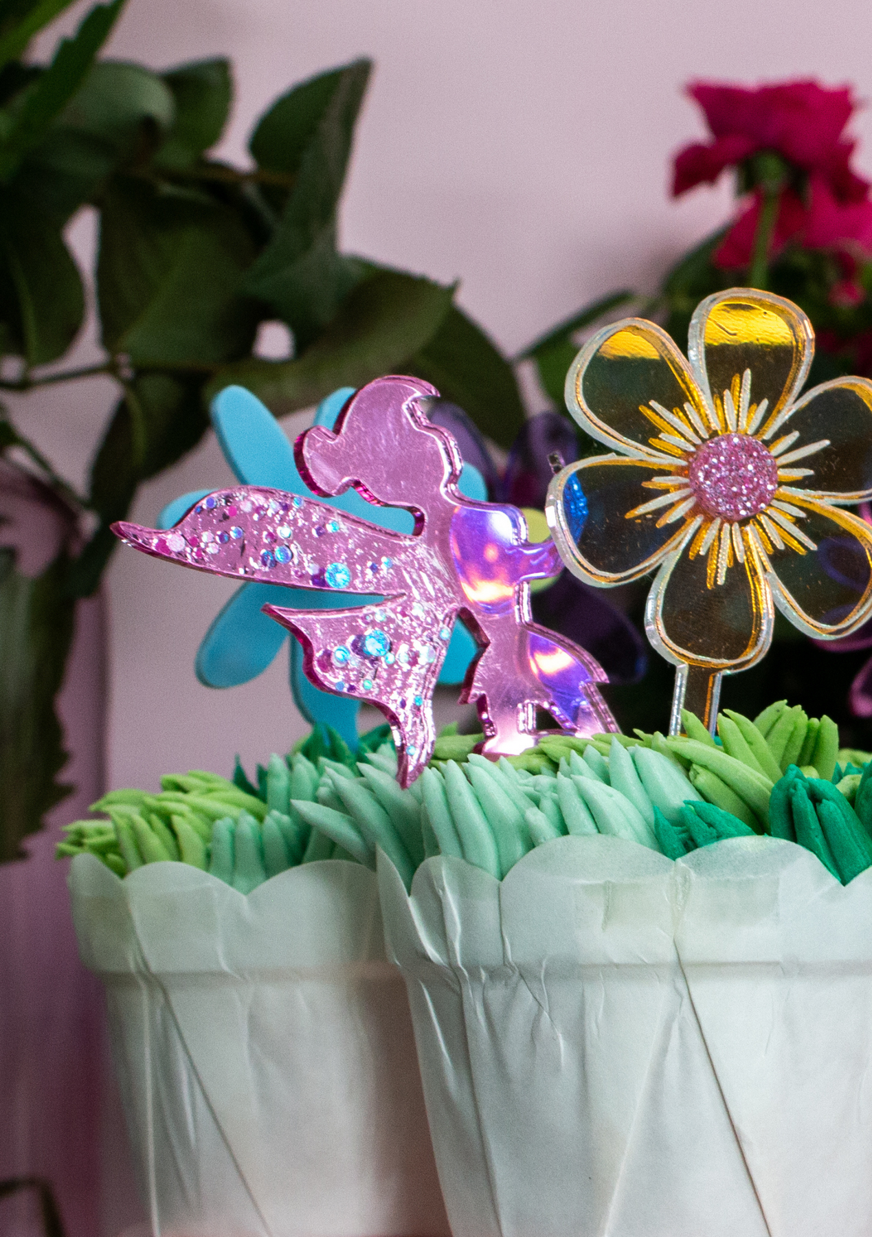 Sparkly Fairy Cake Decorations – Love and Sparkles Gifting