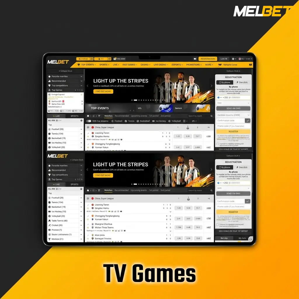 Colorful TV games collection displayed on screen, featuring various interactive entertainment options for home gaming