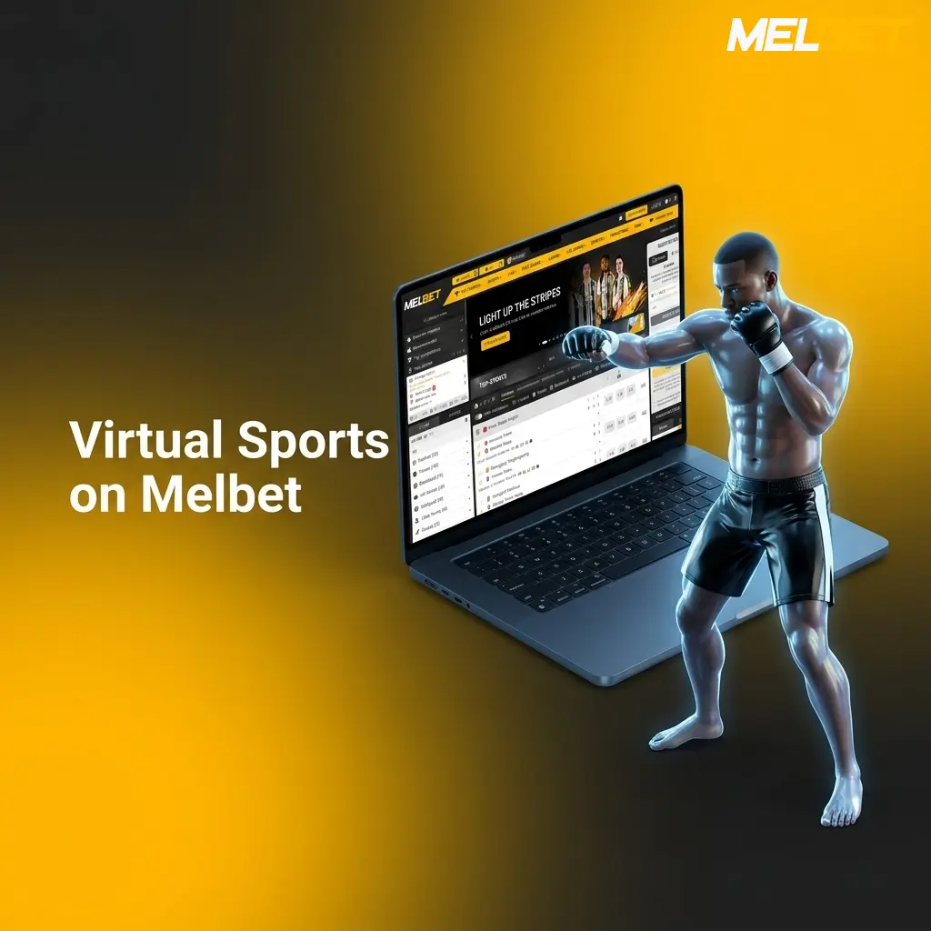 Virtual football, basketball, and racing games on Melbet platform with realistic graphics and betting options